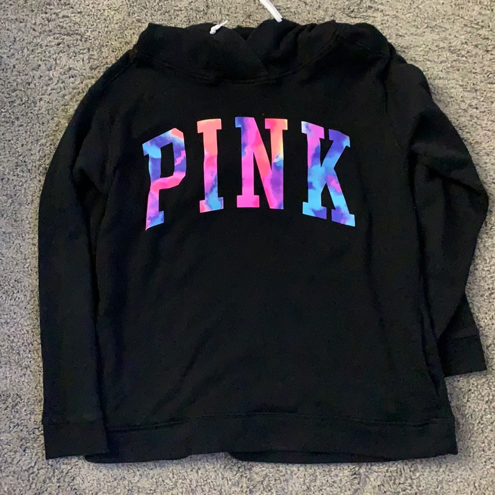 Black PINK oversized hoodie